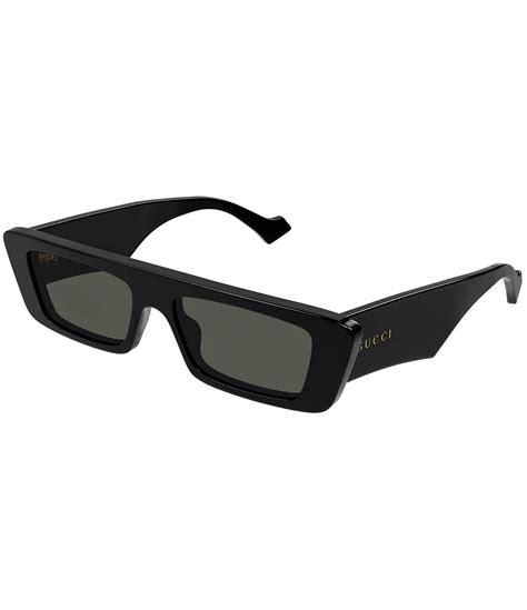 gucci rectangle sunglasses for men|gucci square sunglasses unisex.